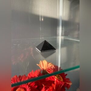 Black Shungite Pyramid